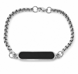 Personalized Silver Bracelet - Elevate Your Style!